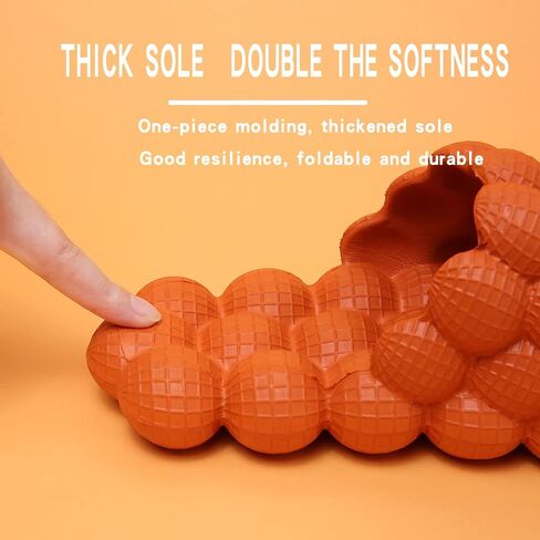 PLMOKN Women's bubble cloud slides men indoor and outdoor slippers cute summer for house shower non-slip massage sandals in Kuwait