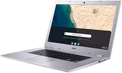ايسر كرومبوك 15 CB315 15.6 انش شاشة لمس ايه ام دي ثنائي النواة A4-9120، 4 جيجا LPDDR4، ذاكرة 32 جيجا، جوجل كروم، فضي in Kuwait