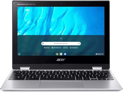 لاب توب قابل للتحويل طراز 2021 أحدث Acer Chromebook Spin 311 ، معالج ميدياتيك 8 كور ، 11.6 بوصة HD ، 4GB LPDDR4 ، 32GB eMMC ، Gigabit WiFi 5 ، Bluetooth 5.0 ، Google Chrome، Silver + Oydisen Cloth in Kuwait