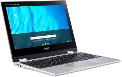 لاب توب قابل للتحويل طراز 2021 أحدث Acer Chromebook Spin 311 ، معالج ميدياتيك 8 كور ، 11.6 بوصة HD ، 4GB LPDDR4 ، 32GB eMMC ، Gigabit WiFi 5 ، Bluetooth 5.0 ، Google Chrome، Silver + Oydisen Cloth in Kuwait
