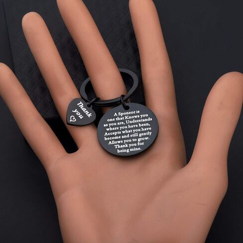 MAOFAED Sponsor Gift Sponsor Keychain Sponsor Appreciation Gift AA Sponsor Gift NA Addiction Recovery Gift in Kuwait