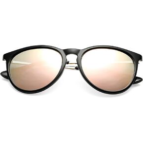 Retro Round Polarized Sunglasses for Women Men SCVGVER Classic Vintage Style in Saudi Arabia