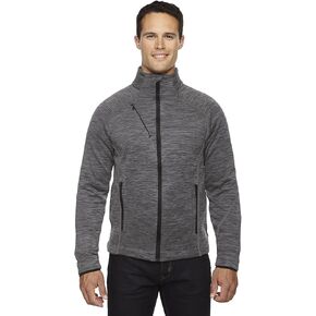 North End Sport Men's Flux Mélange Bonded Fleece Jacket in Saudi Arabia