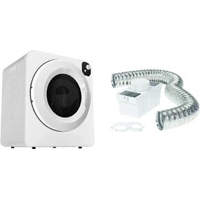 مجفف الملابس الكهربائي المدمج والمحمول من باندا، 3.3 قدم مكعب، أبيض، 110 فولت in Kuwait