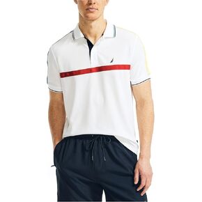 Nautica Men's Navtech Sustainably Crafted Classic Fit Polo in Kuwait