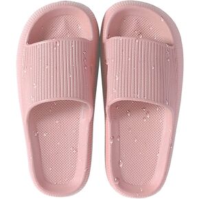 House Bath Slipper For Man And Women Pillow Slides Non-Slip Lightweight Open-toe Shower Shoes Quick Drying Extra Thick Cloud Sandals