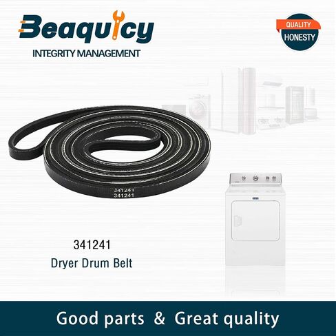 341241 Dryer Drum Drive Belt by Beaquicy - Replacement for Ken-more Whirlpool Dryer in Saudi Arabia