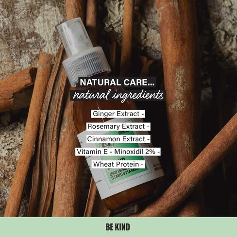 Beard Growth Oil | Energizing Hair and Beard Spray | Ginger Root Extract | BE KIND in Saudi Arabia