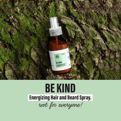 Beard Growth Oil | Energizing Hair and Beard Spray | Ginger Root Extract | BE KIND in Saudi Arabia