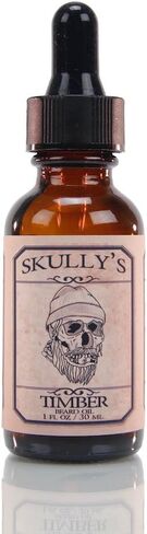Skully's Timber Beard Oil 1 fl. oz ( Masculine Scent, Woodsy, Warm Amber) Beard oil for Men, Promotes Beard Growth, Softens, Moisturizes in Saudi Arabia