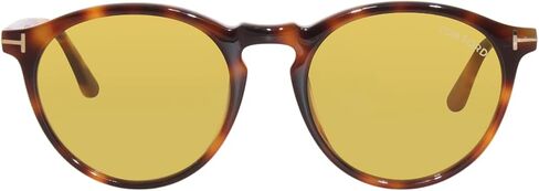 Sunglasses Tom Ford FT 0904 Aurele 53E Shiny Medium Blonde Havana/Yellow Lense in Saudi Arabia