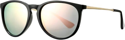 Retro Round Polarized Sunglasses for Women Men SCVGVER Classic Vintage Style in Saudi Arabia