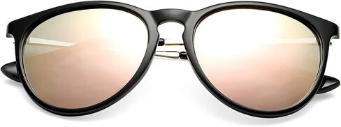 Retro Round Polarized Sunglasses for Women Men SCVGVER Classic Vintage Style in Saudi Arabia