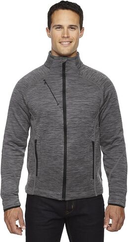North End Sport Men's Flux Mélange Bonded Fleece Jacket in Saudi Arabia
