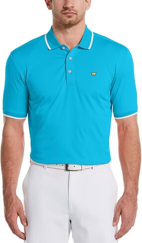 قميص بولو للجولف بأكمام قصيرة للرجال من Jack Nicklaus مع ياقة وأطراف أكمام (مقاسات صغيرة - 3x كبيرة وطويلة) in Kuwait