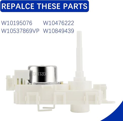 محرك صمام محول غسالة الأطباق W10537869 من APPLIANCEMATES - بديل لغسالة أطباق Kdte104ess3 W10195677 W10537869 W10476222 2684962 PS5136127 in Saudi Arabia