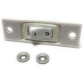 C202 Replacement White Fan Rocker Switch Compatible With Whirlpool Jenn-Air Cooktops in Saudi Arabia