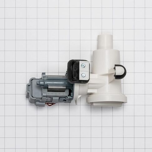 Whirlpool WPW10730972 Washer Water Pump, White in Saudi Arabia