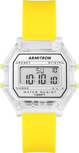 Unisex Digital Chronograph Silicone Strap Watch, 45/7137 in Saudi Arabia