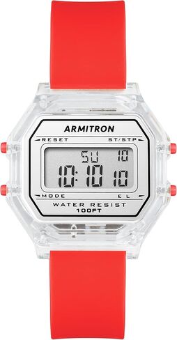 Unisex Digital Chronograph Silicone Strap Watch, 45/7137 in Saudi Arabia
