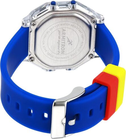 Unisex Digital Chronograph Silicone Strap Watch, 45/7137 in Saudi Arabia