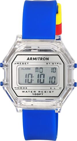 Unisex Digital Chronograph Silicone Strap Watch, 45/7137 in Saudi Arabia