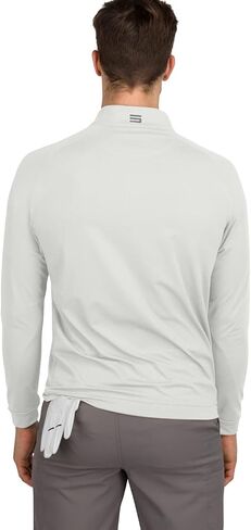 Men’s Dry Fit ¼ Zip Golf Pullover Jacket - Lightweight, Breathable & Stretch Fabric Sweater with Chest Pocket in Saudi Arabia