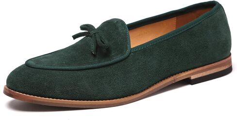 Santimon Men's Casual Tassel Bow Slip-On Driving Penny Loafers Boat Shoes Driver Moccasins in Kuwait