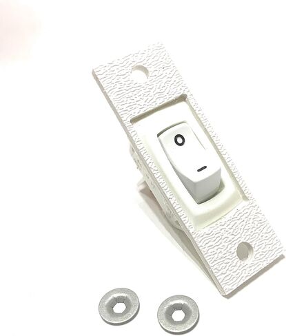 C202 Replacement White Fan Rocker Switch Compatible With Whirlpool Jenn-Air Cooktops in Saudi Arabia