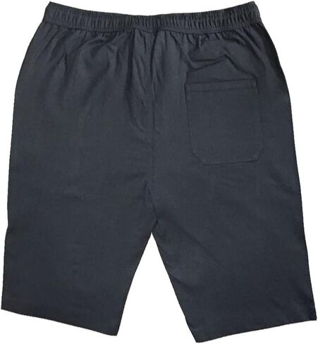 Hoerev Brand Men's Linen Casual Light Fit Shorts in Kuwait