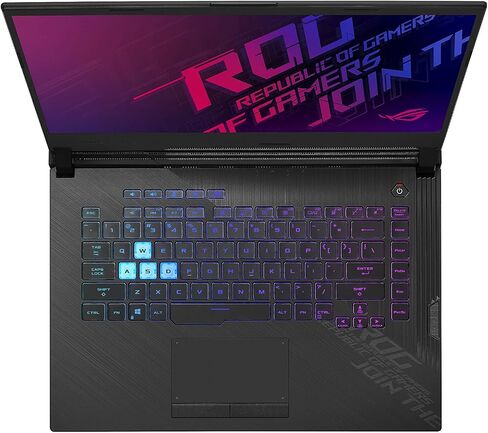 ASUS ROG Strix G15 Gaming Laptop, 240Hz 15.6" FHD 3ms IPS, Intel Core i7-10750H CPU, NVIDIA GeForce RTX 2070, 16GB DDR4, 1TB PCIe SSD, RGB KB, Wi-Fi 6, Windows 10, G512LW-ES76 in Saudi Arabia