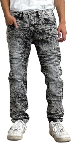 Southpole Men's Stretch Biker Denim Skinny Jeans in Saudi Arabia