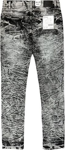 Southpole Men's Stretch Biker Denim Skinny Jeans in Saudi Arabia