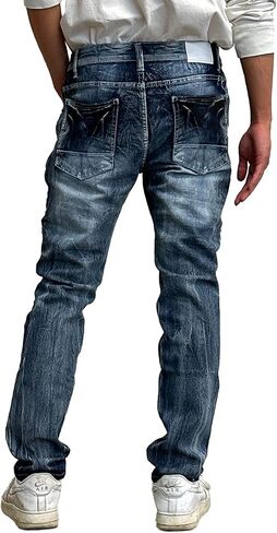 Southpole Men's Stretch Biker Denim Skinny Jeans in Saudi Arabia