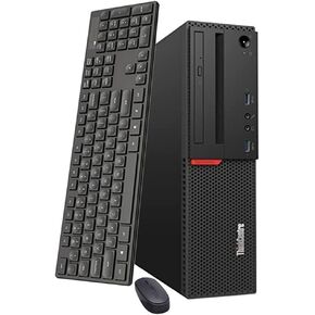 Lenovo ThinkCentre M800 SFF Desktop Computer PC, Intel Core i7-6700 3.40GHz, 16GB DDR4 128GB SSD 2TB HDD, Built-in WiFi BT,DVD-RW,Wireless Keyboard Mouse,Windows 10 Pro (Renewed) in Kuwait