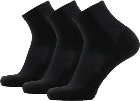 Men's Women's Tennis Socks, HUSO Performance Sports Ankle Compression Socks 1,2,3,4,6 Pairs in Kuwait