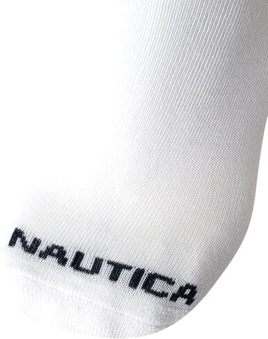 جوارب Nautica الرياضية للرجال - جوارب مبطنة للكاحل بقصة ربعية (8 عبوات) in Kuwait