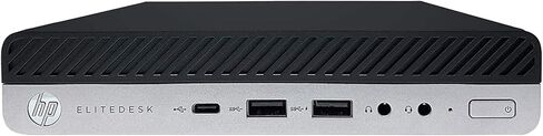 HP EliteDesk 800 G4-Mini, Core i7-8700T 2.4GHz, 32GB RAM, 1TB M.2-NVMe, Windows 11 Pro 64Bit, (Renewed) in Saudi Arabia