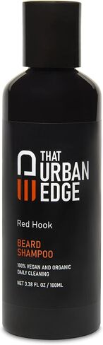 That Urban Edge Beard Shampoo | Professional Beard Wash for Men | Moisturizing and Conditioning | Natural Shampoo Softens and Strengthens Beard | Vegan Formula for Thick, Soft Beard | 3.38fl oz in Saudi Arabia