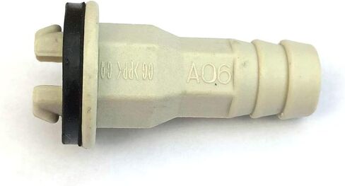 15 mm AC Drain Hose Adapter with Rubber Ring for Midea Mini-Split and Window AC Unit. Universal Drain Hose Connector Fitting Compatible with Frigidaire Electrolux Room Air Conditioner, 0.6 Inch in Saudi Arabia