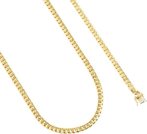 Nuragold 10k Yellow Gold 5mm Miami Cuban Link Chain Bracelet, Mens Jewelry Box Clasp 7" 7.5" 8" 8.5" 9" in Saudi Arabia