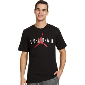 Jordan Air Black/White/Red Wordmark T-Shirt - XL in Saudi Arabia