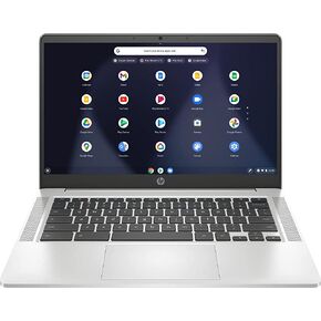 HP Chromebook 14" 14A-NB0013DX AMD 3015Ce, Chrome OS, AMD Radeon Graphics, 4GB DDR4 64 GB eMMC, Mineral Silver (Renewed) in Kuwait