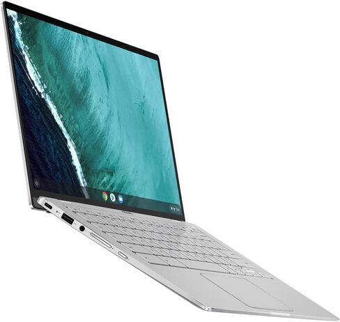 ASUS Chromebook Flip C434TA-IH348T 2-in-1 Laptop 14" Touchscreen Full HD 4-Way NanoEdge, Intel Core m3-8100Y Processor, 4GB RAM, 128GB eMMC Storage, Chrome OS (Renewed) in Saudi Arabia