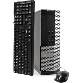 Premium Desktop Computer PC, Intel Quad Core i5 3.2GHz, 16gb RAM, 1TB HDD, DVD, Bluetooth, WiFi, Compatible with Dell OptiPlex 9020 (Renewed) in Saudi Arabia