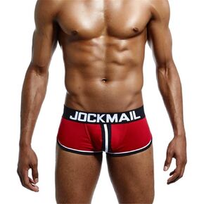 JOCKMAIL Men Open Back Underwear Men Boxer Shorts Cotton Backless boxer in Kuwait
