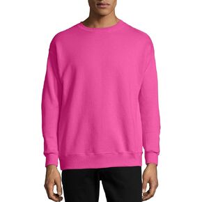 Hanes EcoSmart Crewneck Sweatshirt S Wow Pink in Saudi Arabia