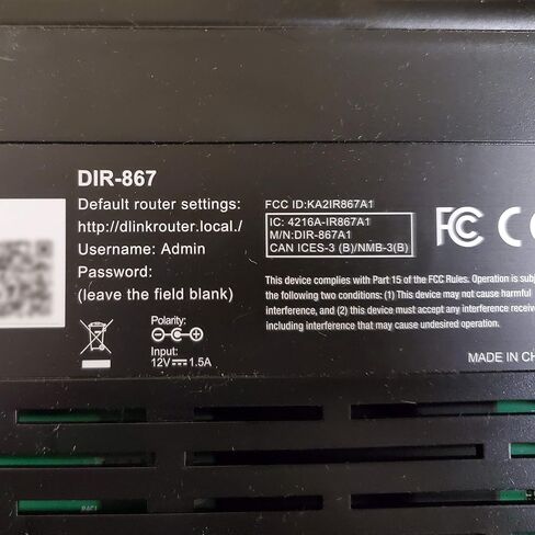 D-Link Networking DIR-867 AC1750 High Power Wi-Fi Gigabit Router Retail in Saudi Arabia