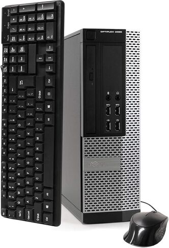 Premium Desktop Computer PC, Intel Quad Core i5 3.2GHz, 16gb RAM, 1TB HDD, DVD, Bluetooth, WiFi, Compatible with Dell OptiPlex 9020 (Renewed) in Saudi Arabia