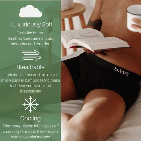 b.WR Bamboo Boxers For Men - Bamboo Boxers in Saudi Arabia